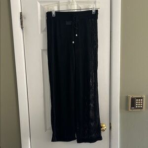 BEACH BREAK  SHEER KNIT PANTS BEACH COVER UP SIZE S